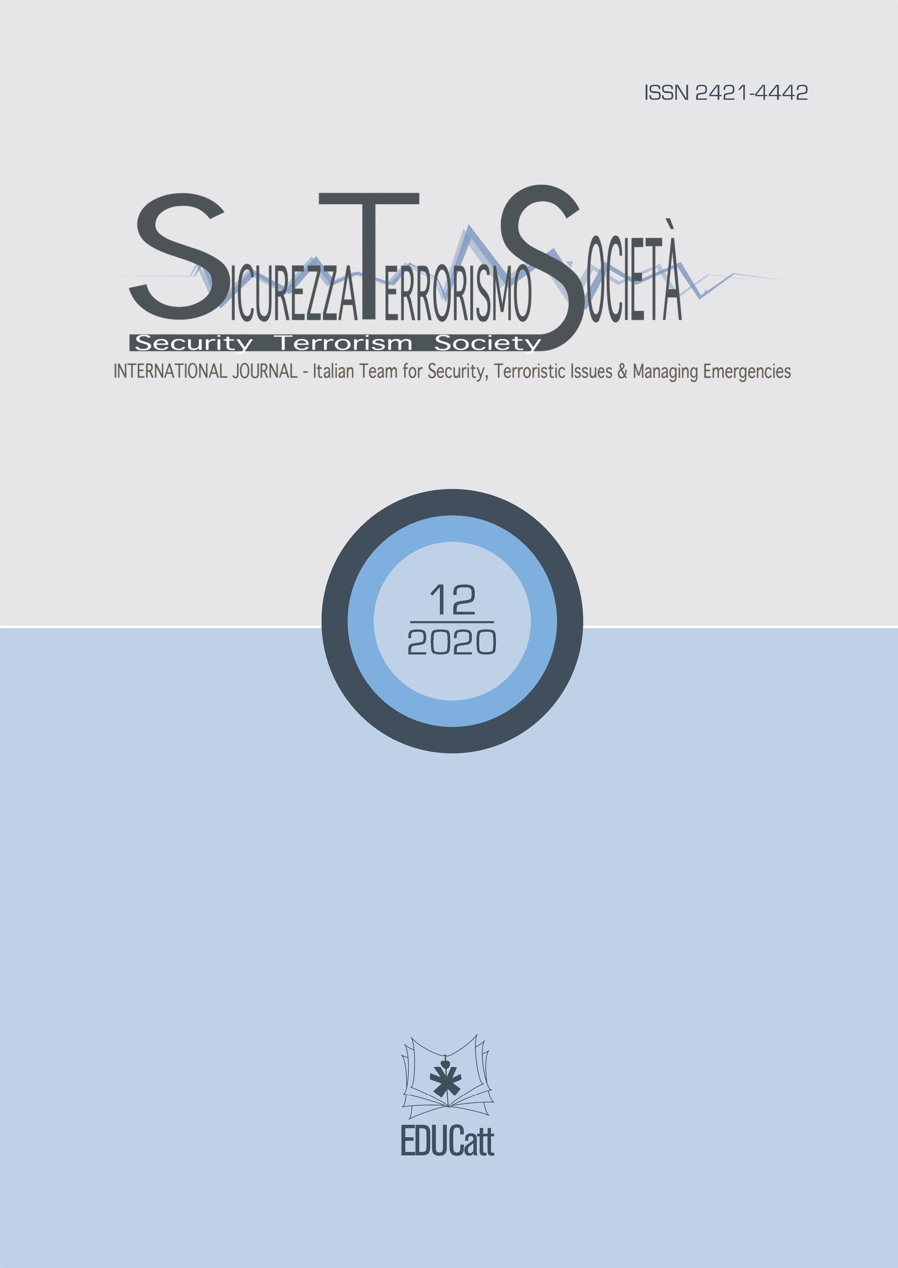 Sicurezza Terrorismo e Società 12 | 2020