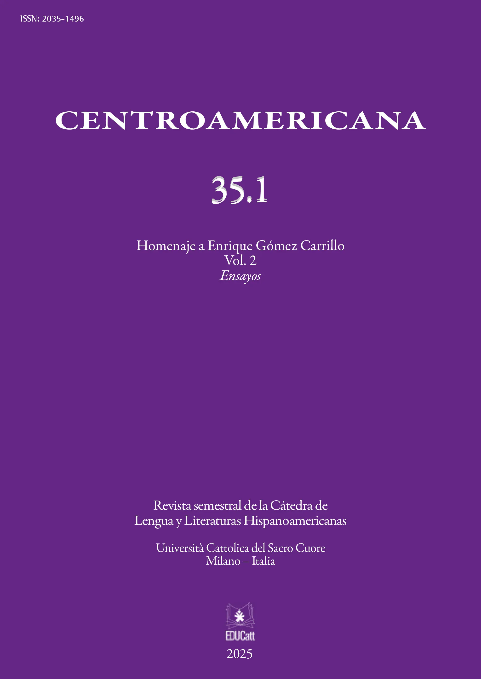 Centroamericana 35.1